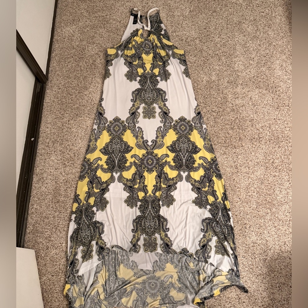 INC International Concepts Halter Dress Size Medium High Low